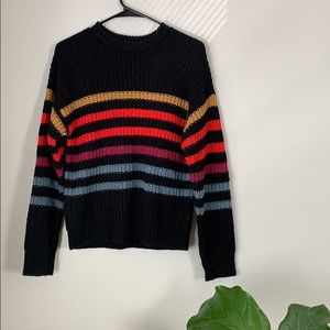 Volcom stripped sweater